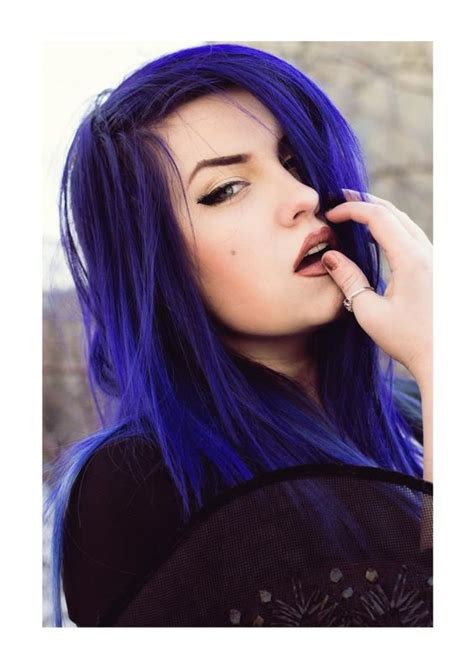 The art & science of switching unnatural hair colors. 10 Beautiful Blue and Purple Hair Color Ideas - HairstyleCamp