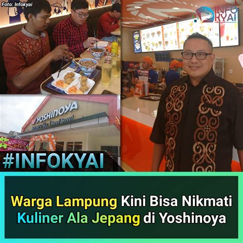 Download aplikasi info loker hari ini. Warga Lampung Kini Bisa Nikmati Kuliner Ala Jepang di Yoshinoya - Berita Viral Hari Ini ...