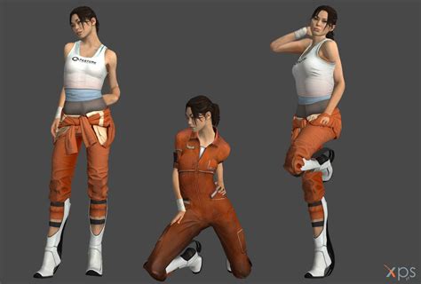 Chell From Portal By Marcelievsky On Deviantart