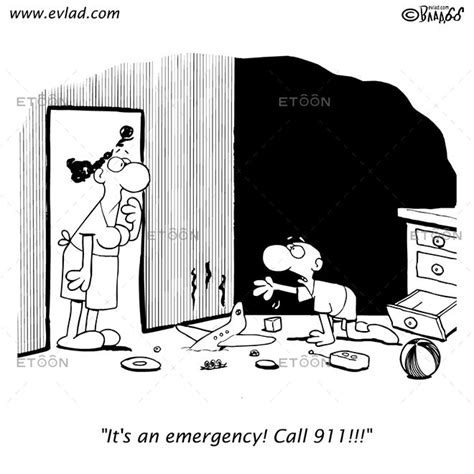 Its An Emergency Call 911 Etoon Cartoons