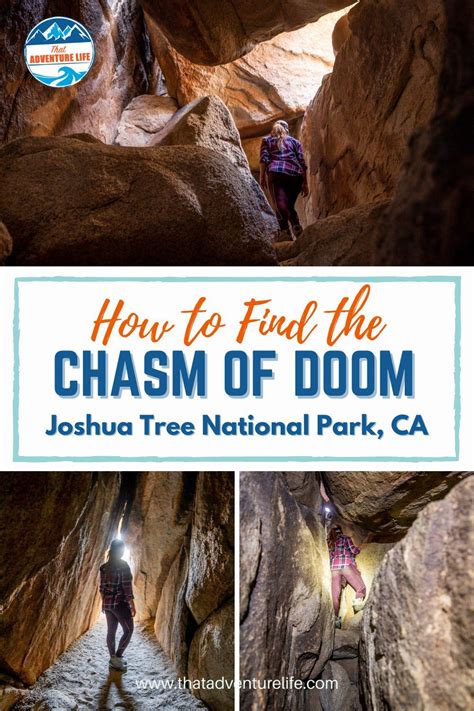 How To Find Chasm Of Doom In Joshua Tree National Park A Hidden Cave