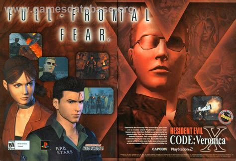 Resident evil code veronica прохождение часть 10. Resident Evil: Code: Veronica X - Sony Playstation 2 ...