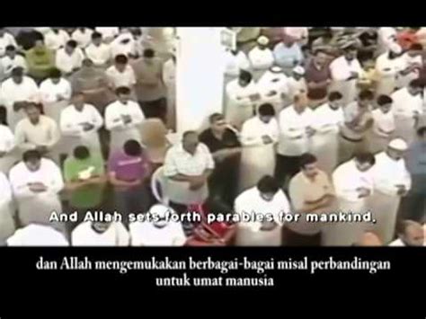 (allah cahaya langit dan bumi) yakni pemberi cahaya langit dan bumi dengan matahari dan bulan. Salman Utaybi - Surah an-Nur ayat 35-38 [Malay/B. Malaysia ...