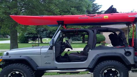 Jeep Wrangler Canoe Rack