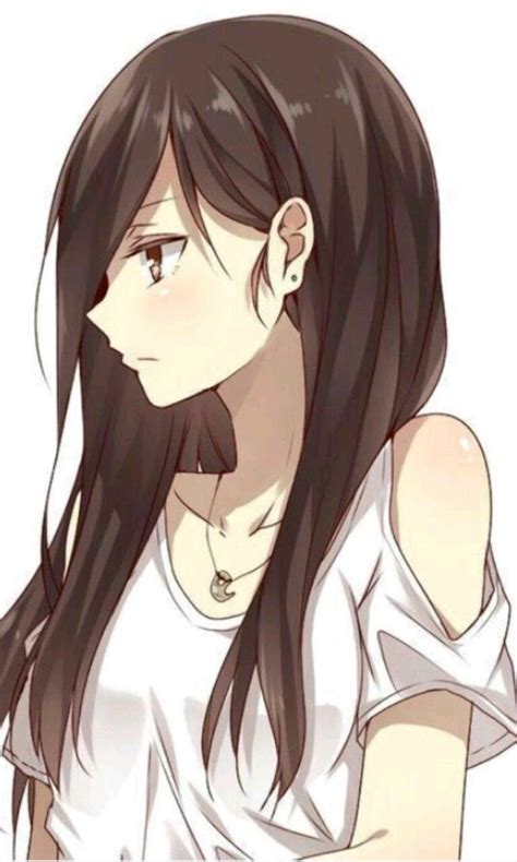 Brown Hair Anime Girl Oc Anime Wallpaper Hd