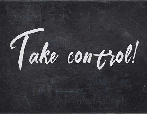 Take Control Of Your Life Eight Powerful Tips Home