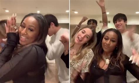 Sasha Obama Sings Bh In Tiktok Video While Dancing To Vulgar Song Daily Mail Online