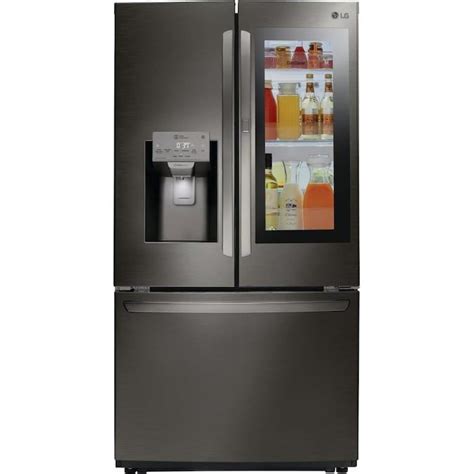 We offer a wide selection, big savings, financing and free shipping. LG InstaView Smart Wi-Fi Enabled 26-cu ft French Door ...