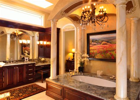 A bathroom inspired by the villas of tuscany is a warm and inviting haven. Tuscan Interior Design Ideas, Style And Pictures