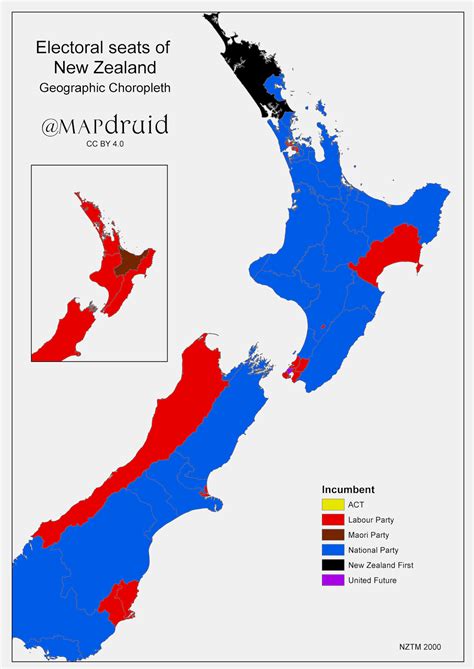 1122x899 / 191 kb go to map. Map Druid: Hexagonal Tile Map of New Zealand Electorates