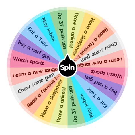 The Wheel Of Random Spin The Wheel App