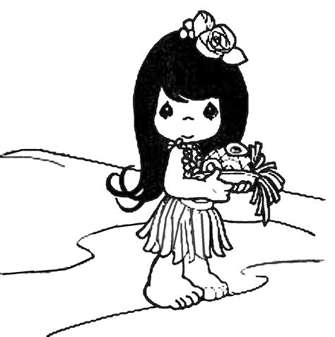 Luau Coloring Pages  Birthday Printable