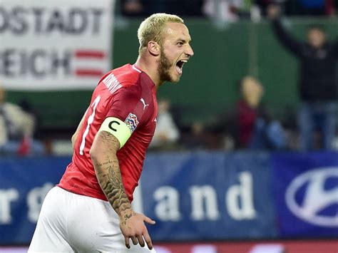 Арнаутович марко (arnautovic marko) футбол нападающий австрия 19.04.1989. EM-Qualifikation » News » Arnautović wird vor Polen ...