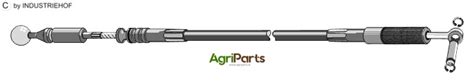 Push Pull Control Cable 1400 Agriparts