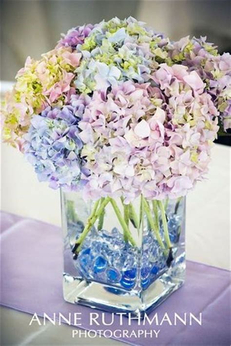 Floral arrangements are an integral and often time. 21 Simple Yet Rustic DIY Hydrangea Wedding Centerpieces Ideas | Hydrangea centerpiece wedding ...