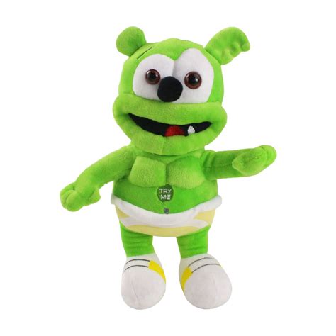 Tumpety Gummy Bear Plush Green Singing Bear Toy Christmas Celebration