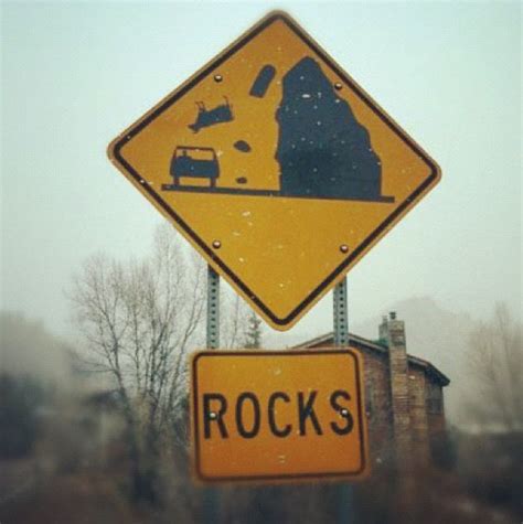 Falling Rocks And Cows Funny Signs Funny Christmas Pictures Funny