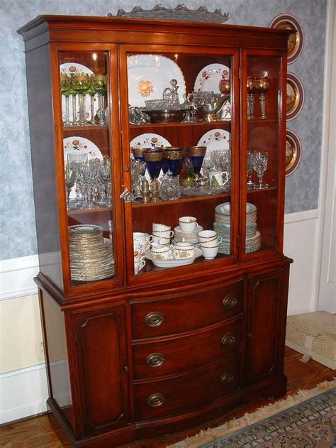 Live vintage duncan phyfe dining table and china cabinet high end furniture. Pin on For the Home