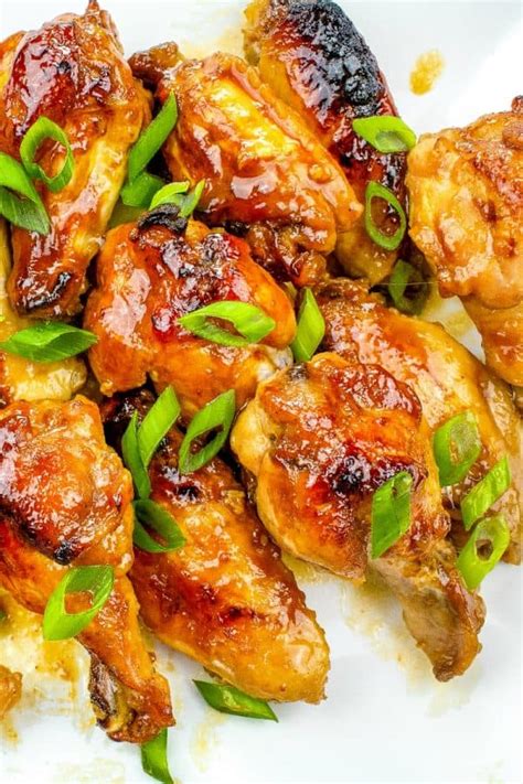 Doesn't get easier than that! Bottled Teriyaki Wings : Ninja Foodi Teriyaki Chicken Wings The Salty Pot / Season the chicken ...