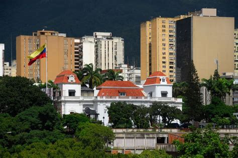The Miraflores Palace The Residence Of The President Of Venezuela