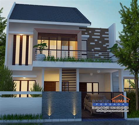 Model rumah sederhana tapi indah. Rumah kecil tapi mewah dengan konsep desain yang unik ...