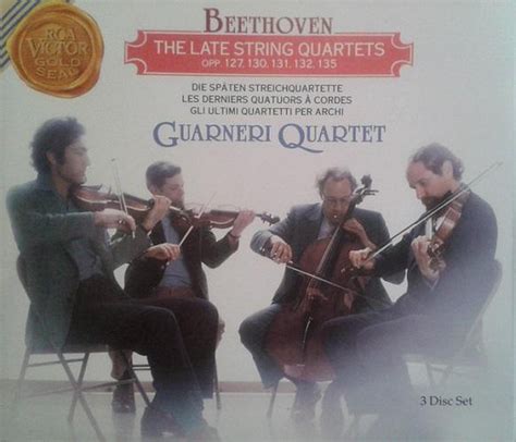 Beethoven The Late String Quartets Guarneri Quartet Cd Album