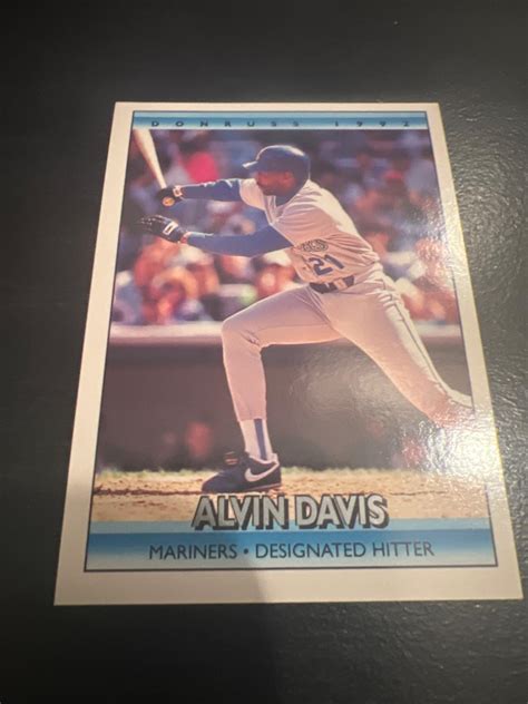 Alvin Davis #124 Prices | 1992 Donruss | Baseball Cards