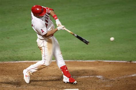 Los Angeles Angels Mike Trout Wins Silver Slugger Award