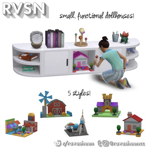 Rvsn — Ken You Not Dollhouses Five New Gender Neutral Sims 4