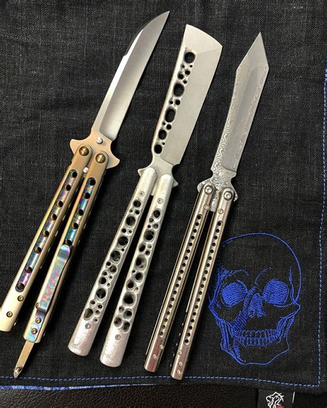 Custom Balisongs Butterfly Knife Pretty Knives Knives And Swords