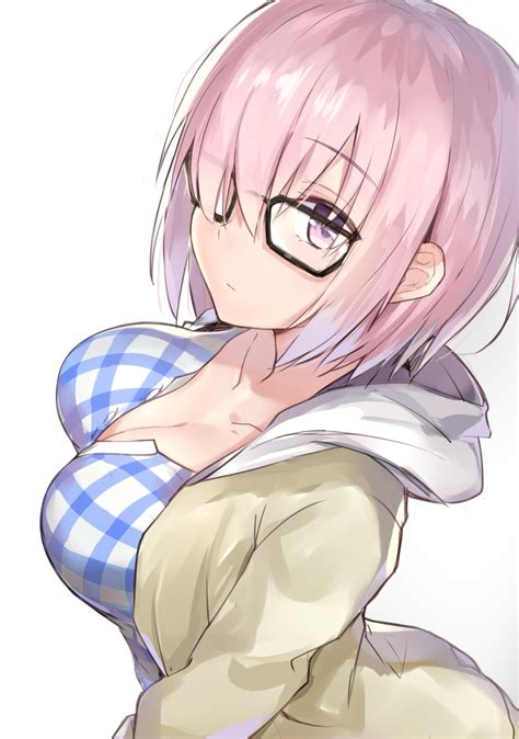 wallpaper mashu kyrielight fate grand order anime girls fate series cleavage white