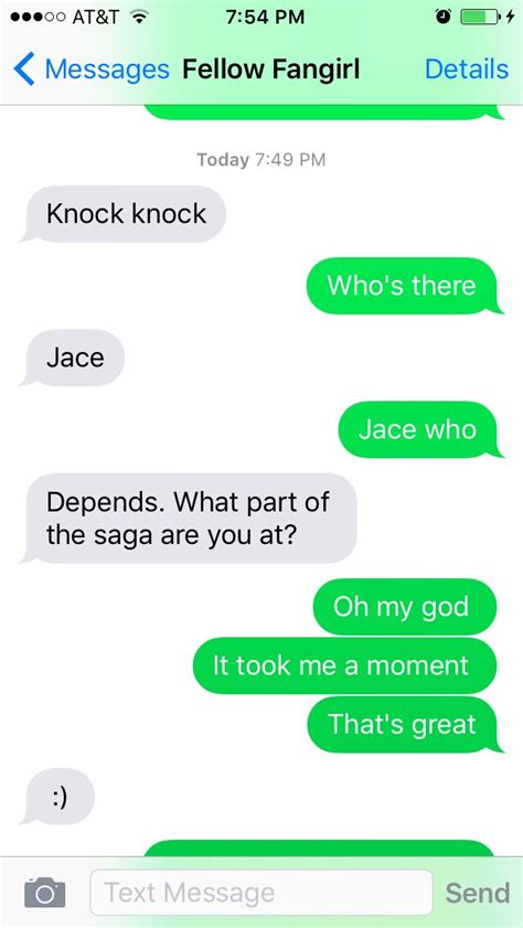 You call it talking back. Dating knock knock jokes.