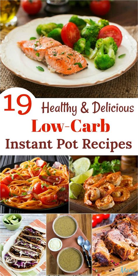 19 Healthy And Delicious Low Carb Instant Pot Recipes Banner Healthy