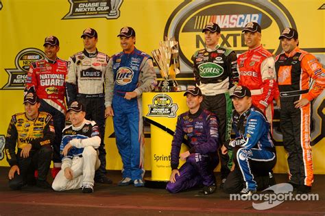 More examples include the implementation of nascar's new chase for the cup points system, and fight to the top mode, where you control a custom driver throughout his career lightning challenge mode includes challenges of moments that happened in nascar from 2003 and the 1st part of 2004. The 10 drivers who qualified for the 2005 Chase for the ...