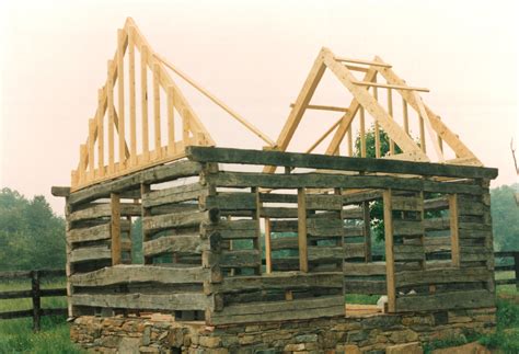 You can click through our log cabin construction guide to get an idea of the steps involved in building a larger log cabin. A hewn cabin... part 4 - Handmade Houses with Noah Bradley