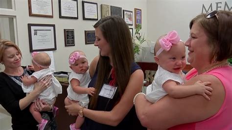 Triplets Meet Doctors Nurses Who Brought Them Into World Abc13 Houston