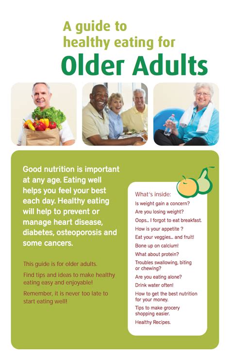 A Guide To Healthy Eating For Older Adults Unlock Food