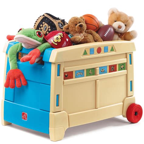 Lift And Roll Toy Box Kids Toy Box Step2