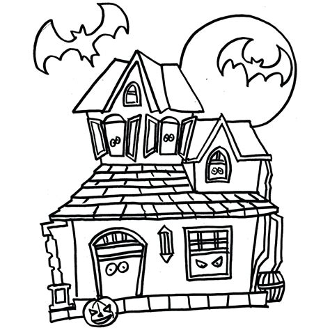 Doll House Coloring Pages - Coloring Home
