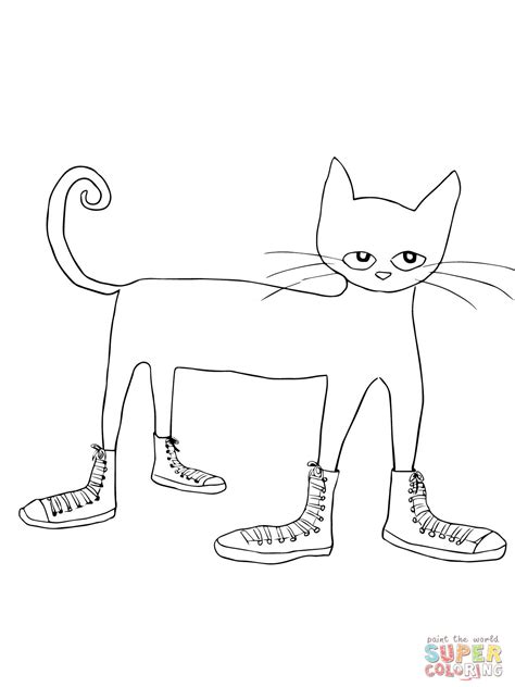 Check out some other great sites: Pete The Cat Clipart Black And White ... | Cat coloring ...