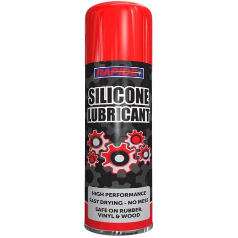 300ml Silicone Grease Aerosol Spray Lubricant Can Water Resistant Oil