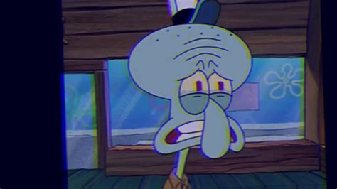 Squidward Sad Aesthetic Depression Sad Aesthetic Spongebob Largest