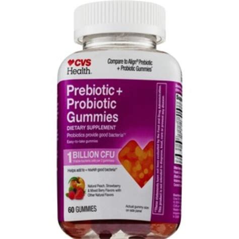 cvs health women s prebiotic probiotic gummies 50ct pick up in store today at cvs