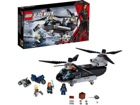 Lego Marvel Black Widows Hubschrauber Verfolgungsjagd 76162