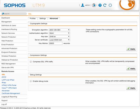 Setting Up An Openvpn Server With Sophos Utm And Viscosity Sparklabs
