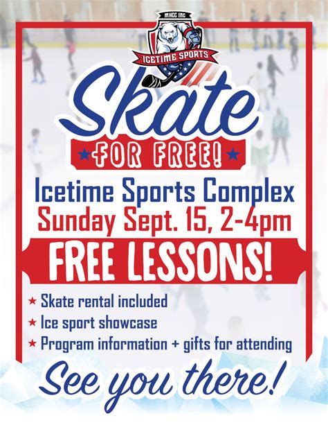 Skate For Free Icetime Sports Complex Mid Hudson Civic Center Inc