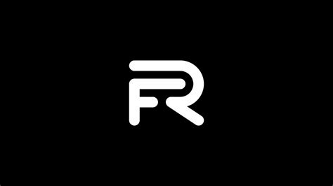 Membuat Logo Inisial R F Menggunakan Coreldraw Youtube