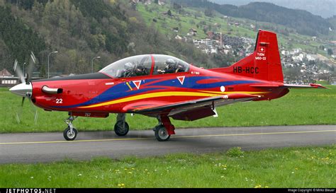 Hb Hcc Pilatus Pc 7 Mkii Pilatus Aircraft Jetphotos