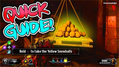 Tag Der Toten Snowballs Upgrade Guide How To Get Yellow Snowballs