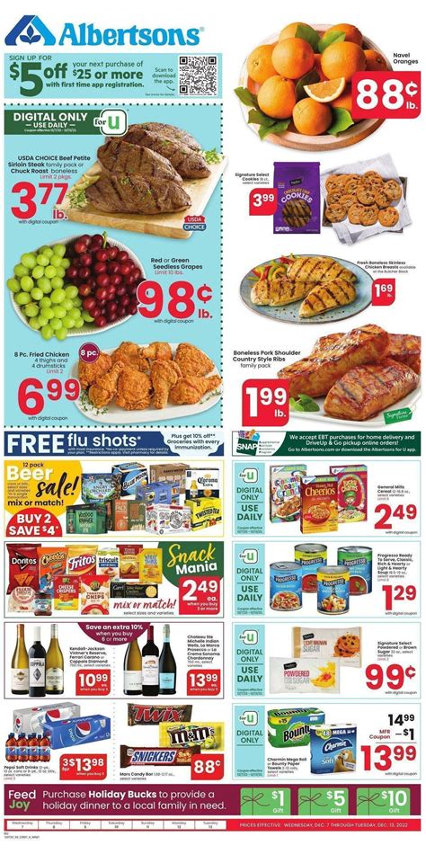 Albertsons Weekly Ads & Special Buys from December 7